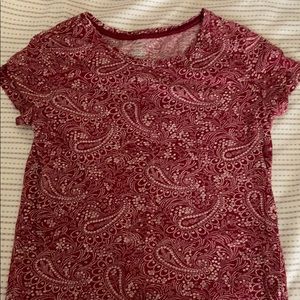 Red and white T-Shirt